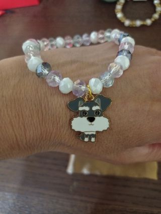 Bracciale con ciondolo cane