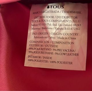 Bolso Tous Rosa para Portátil