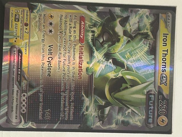 Carta Pokémon Iron Thorns EX 032/131