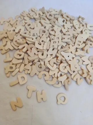 Letras de Madera para Manualidades