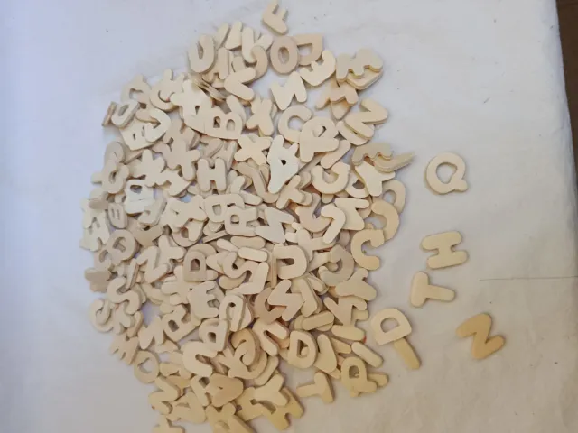 Letras de Madera para Manualidades