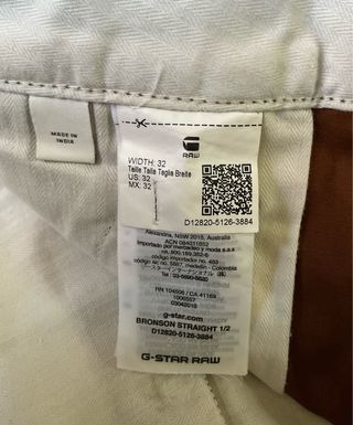 Bermuda de hombre de G-Star Raw (W32)