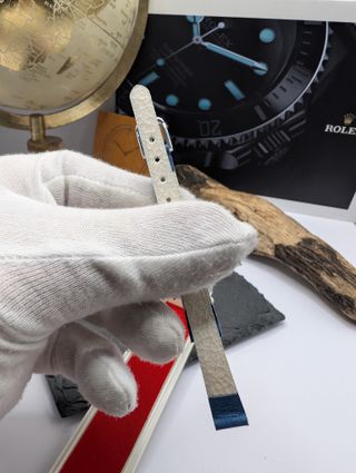 Cinturino Citizen Vintage NOS 10mm Pelle Blu