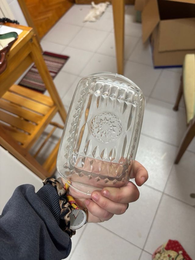 Mantequillera cristal tallado (2)