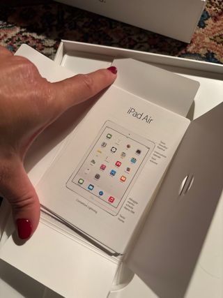 Apple iPad Air (2014) Argento/Bianco