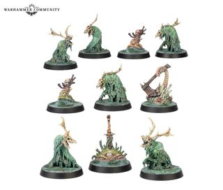 Kelpies y marcadores Warhammer Quest Darkwater
