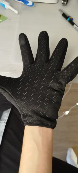 Guantes Moto/Bici Negros táctiles