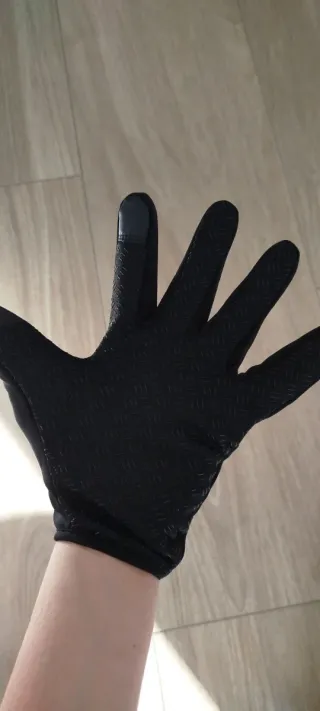 Guantes Moto/Bici Negros táctiles