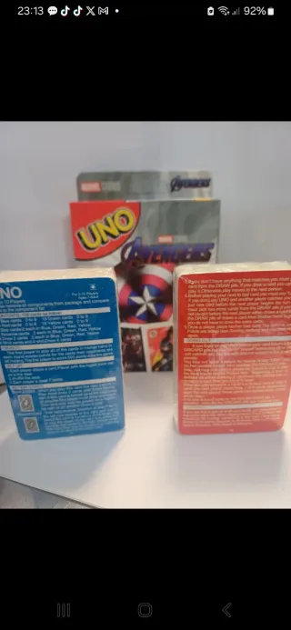 Uno Avengers Card Game