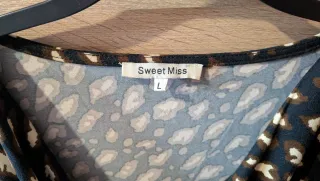 Vestido Talla L de Sweet Miss Animal Print