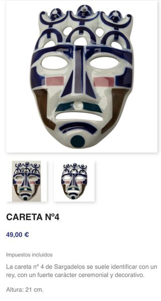 Figura Sargadelos Careta N.4