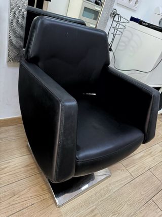 2 Sillones de Peluquería Negros