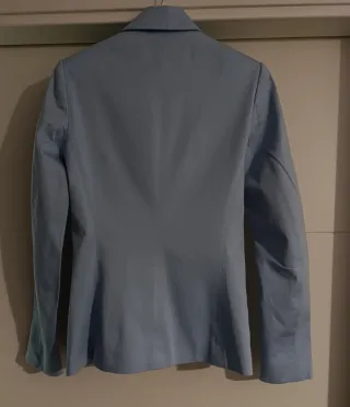 Americana azul mujer