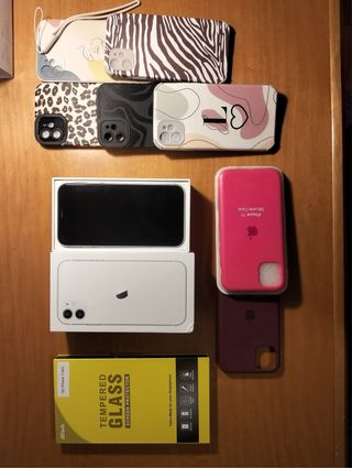 iPhone 11 Bianco 128GB + Accessori