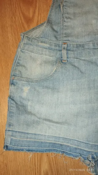 Peto vaquero Bershka mini talla L