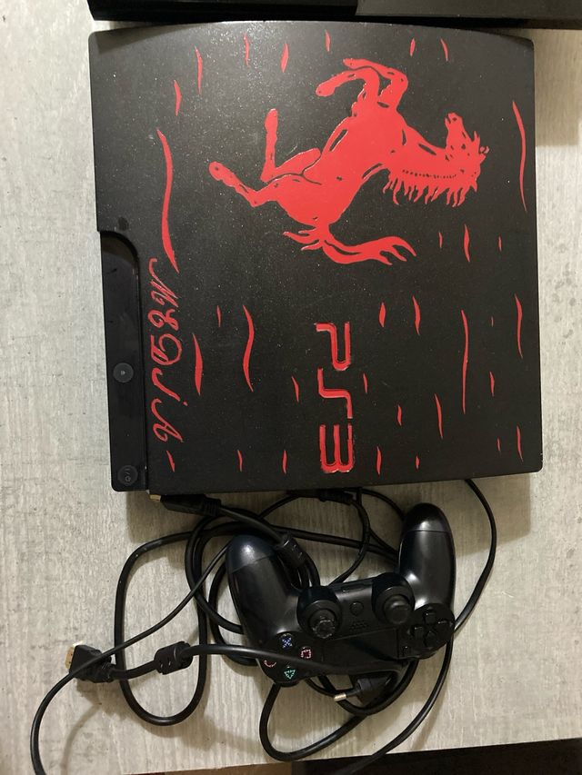 Consolas PS3 y PS2 Sony Negras