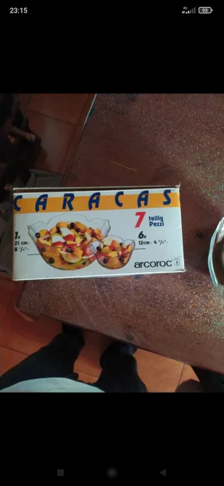 Set 7 ciotole macedonia Arcoroc