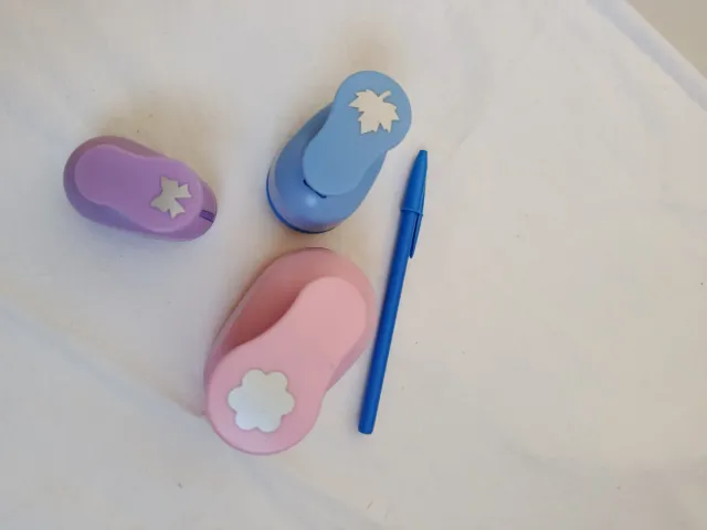 Lote 3 cortadores de papel.