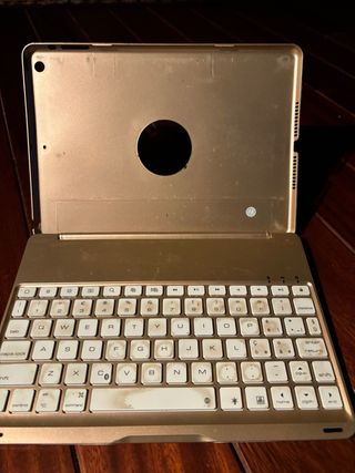 Tastiera Bluetooth dorata per IPad Air 2014