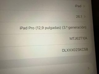 iPad Pro 12.9 3ª Gen 256GB WiFi+Celular
