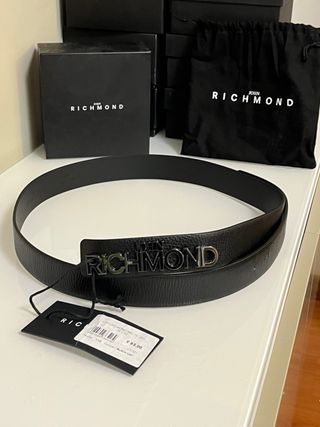 Cintura John Richmond Nera 130cm