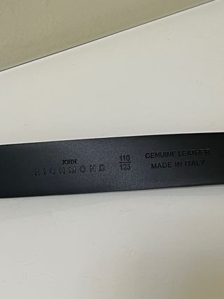 Cintura John Richmond Nera 130cm