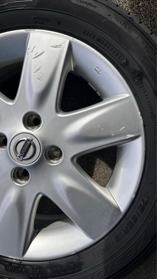 Llantas 15 Nissan Note March Micra