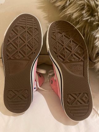 Zapatillas Converse Altas Rosas
