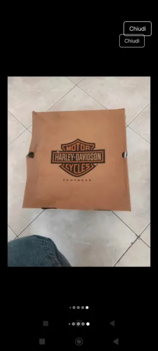 Stivali Harley Davidson Donna Marrone