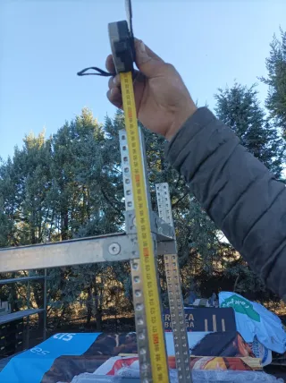 2 Estanterías Acero Inoxidable