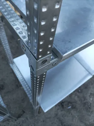 2 Estanterías Acero Inoxidable