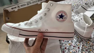 Zapatillas Converse Blancas 44, a estrenar