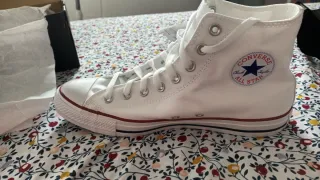 Zapatillas Converse Blancas 44, a estrenar