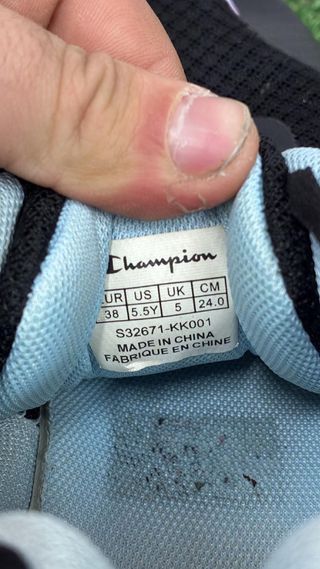 Scarpe Champion Donna Nero Rosa