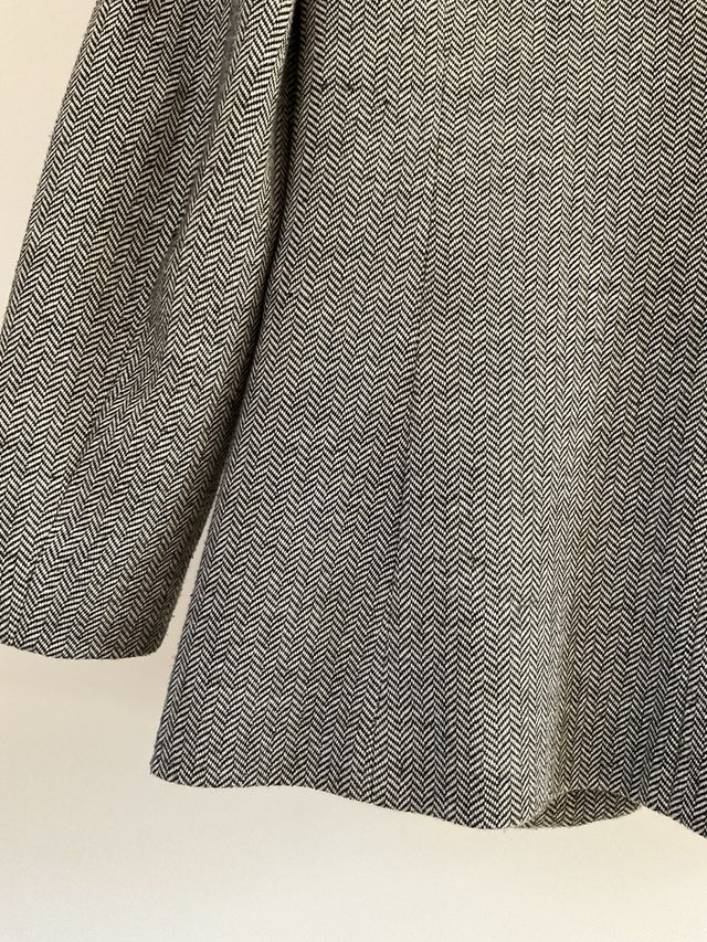 Americana Massimo Dutti Gris Mujer