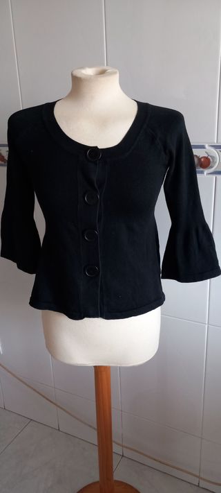 Bolero negro mujer T. S