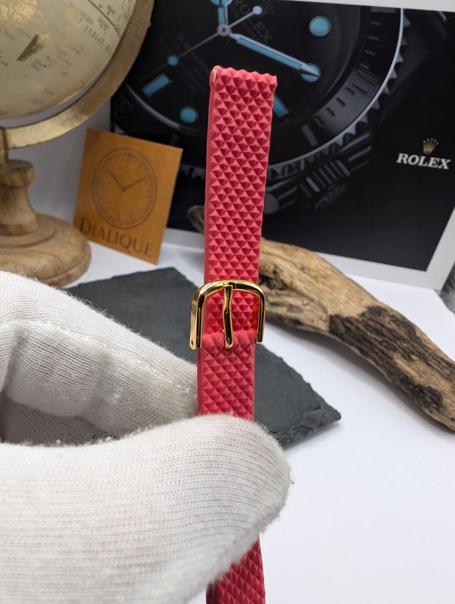 Cinturino ORIGINALE CITIZEN Vintage NOS 13mm Rosso