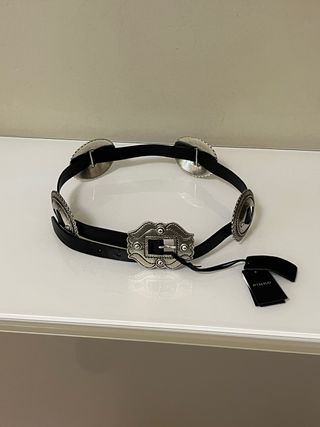 Cintura Pinko 95 cm con fibbia argento