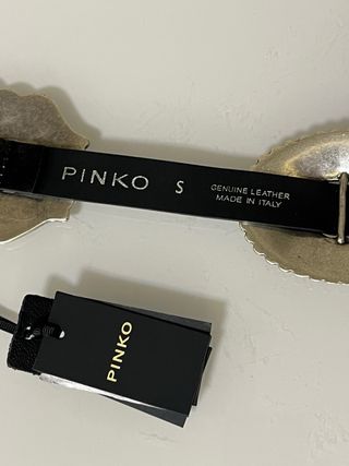 Cintura Pinko 95 cm con fibbia argento