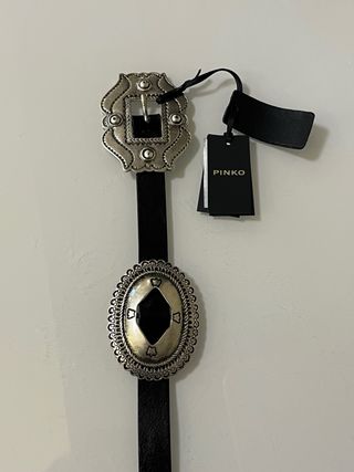 Cintura Pinko 95 cm con fibbia argento