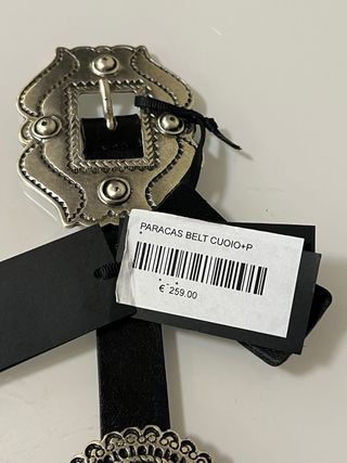 Cintura Pinko 95 cm con fibbia argento