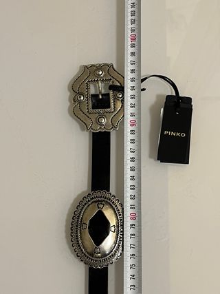 Cintura Pinko 95 cm con fibbia argento