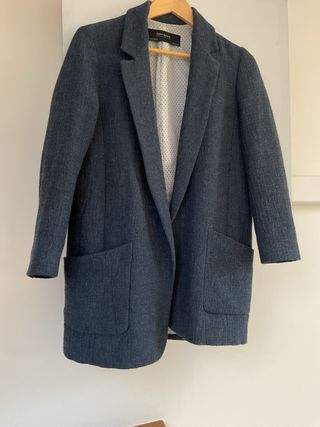 Americana Zara azul Mujer