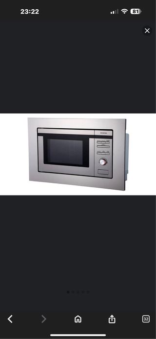 Microondas Empotrable Infinition IMW 1620 20L 800W