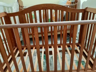 Culla in legno massello