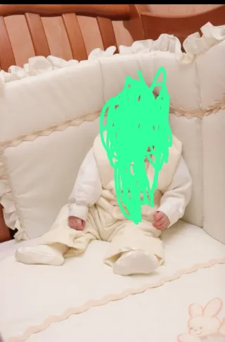 Culla in legno massello