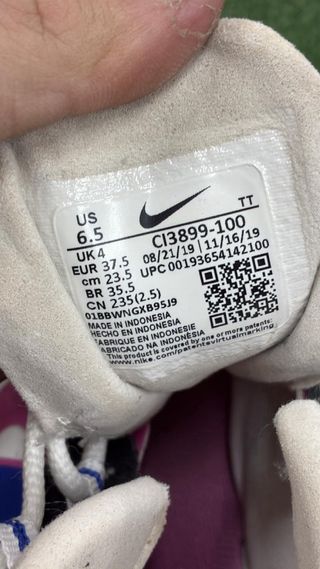 Nike Air Max 270 Donna Rosa Blu difetto in foto