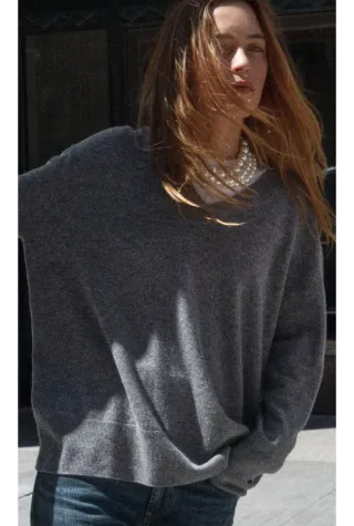 Jersey Zara  100% lana Oversize Talla S