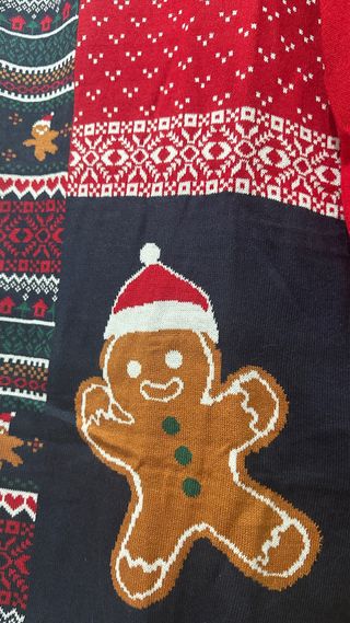 Vestido Jersey Navideño Esprit Talla M