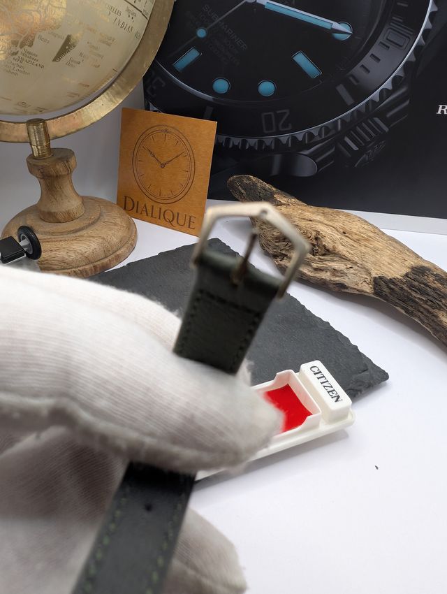 Cinturino ORIGINALE CITIZEN Vintage NOS 13mm Pelle